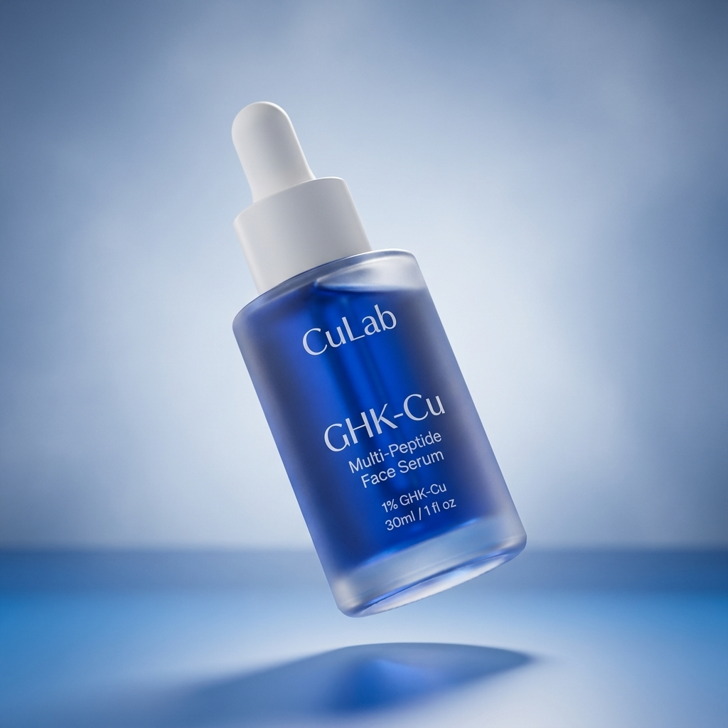CuLab GHK-Cu Copper Peptide Face Serum bottle